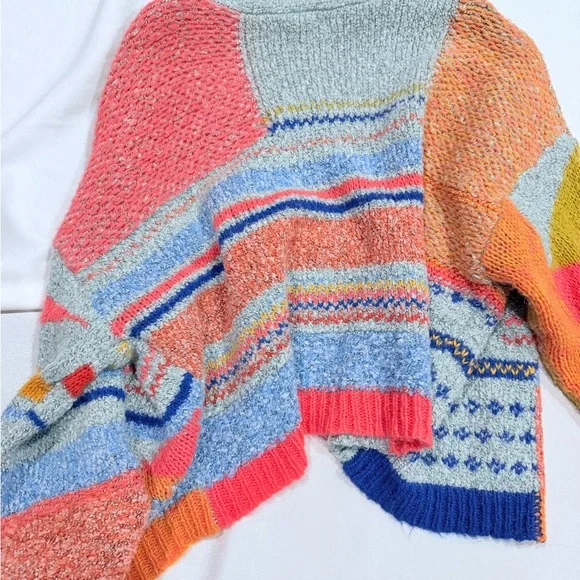 Sincerely Jules Vibrant Patchwork Cardigan - Picture 3 of 3